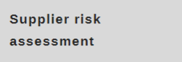Supplier risk assessment