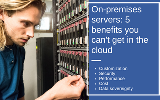 digicor newsletter 5 REASONS TO CHOOSE ON PREMISES SERVERS OVER THE CLOUD
