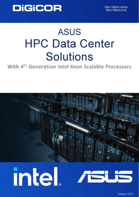 ASUS HPC Data Center Solutions with 4th Gen Intel® Xeon® Scalable Processors