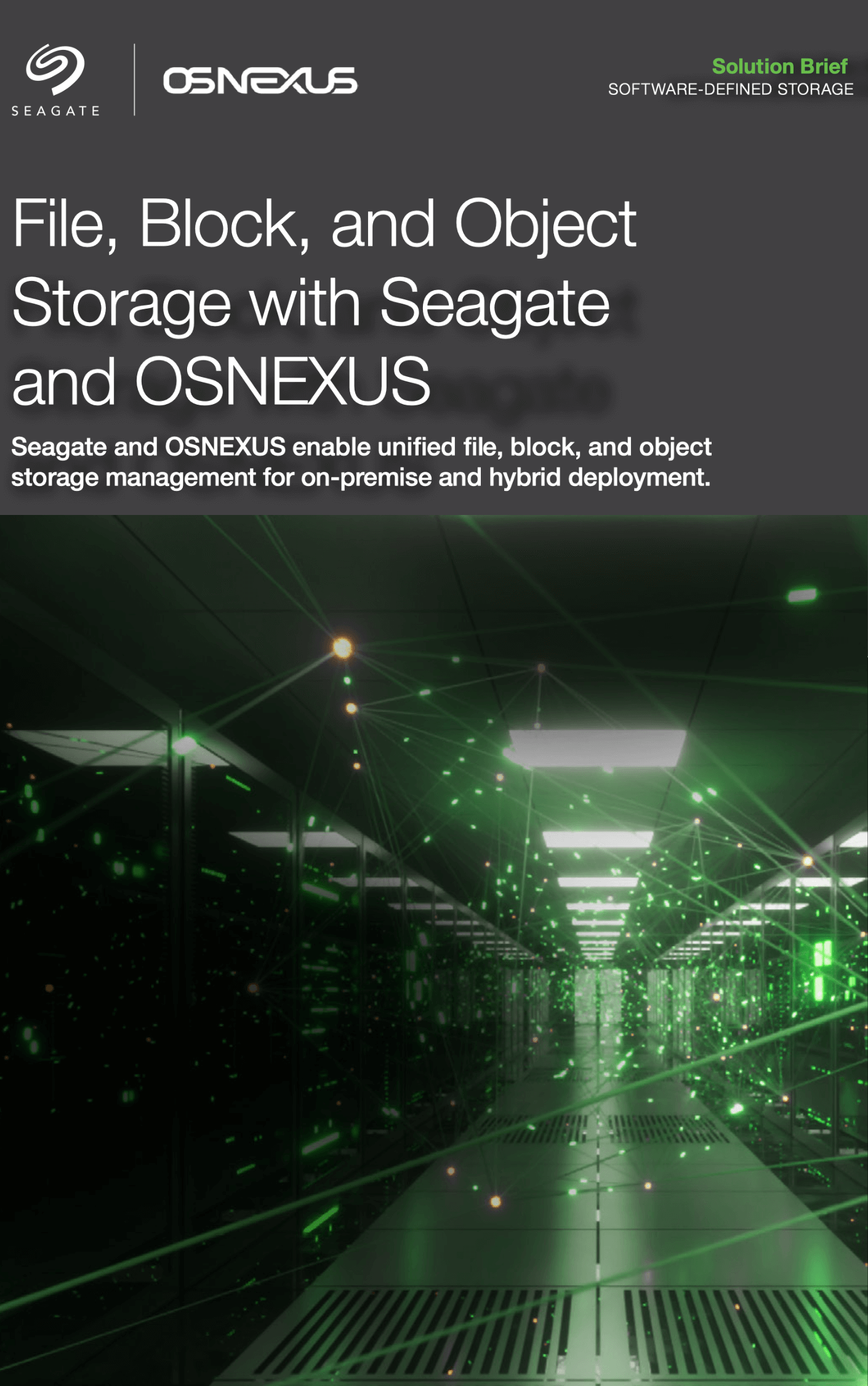 The Seagate & Network Optix Solution Advantage