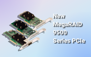 digicor newsletter MegaRAID 9500 Series PCIe Gen 4.0 Tri-Mode Storage Adapters are here!